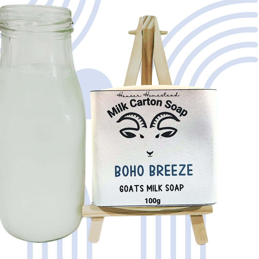 Milk Carton Soap - Boho Breeze