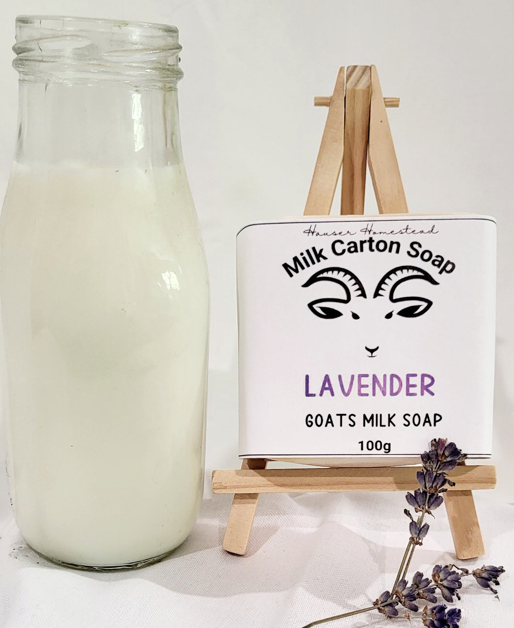 Milk Carton Soap - Lavender