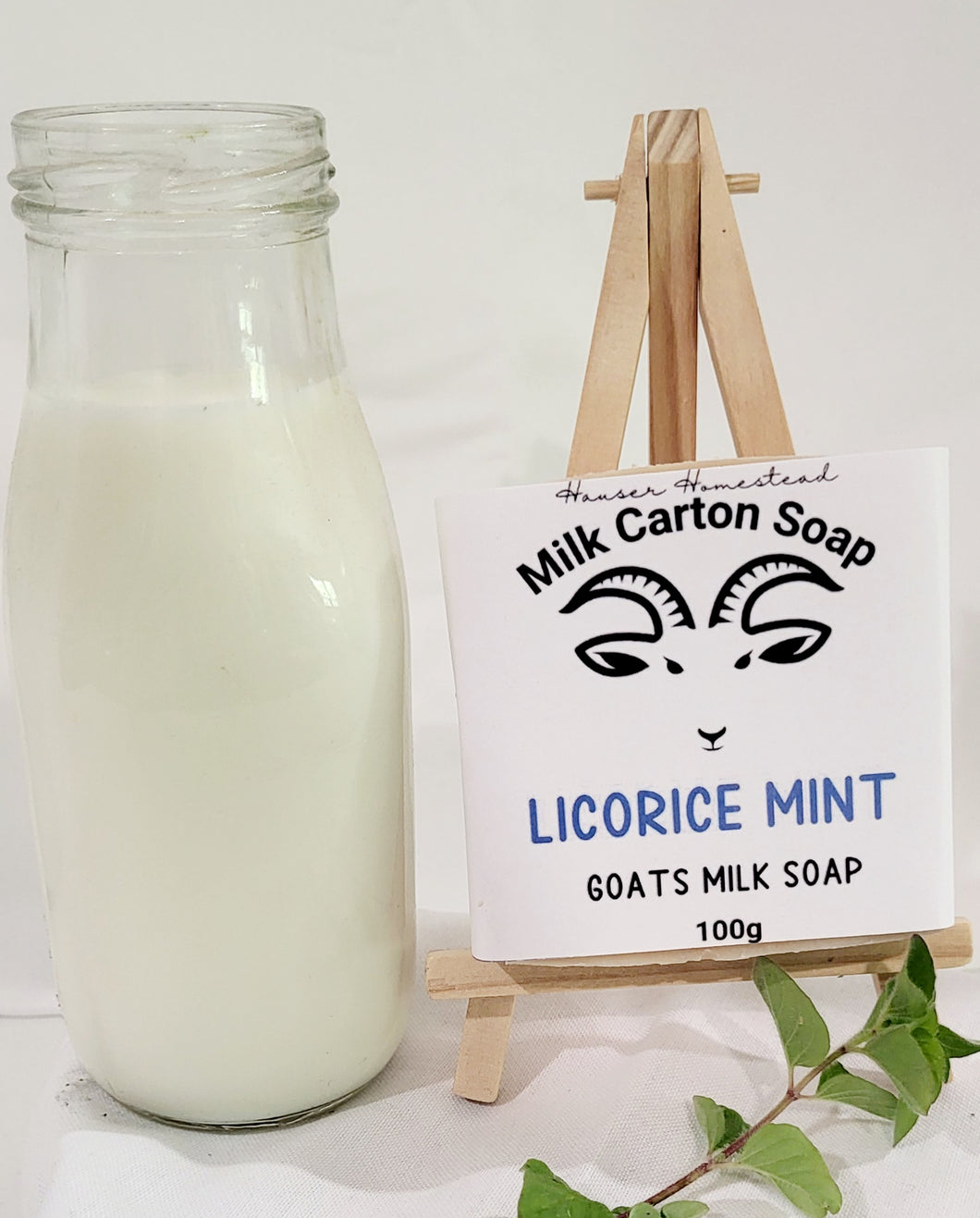 Milk Carton Soap - Licorice Mint