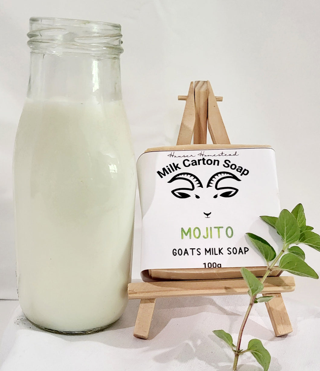 Milk Carton Soap - Mojito