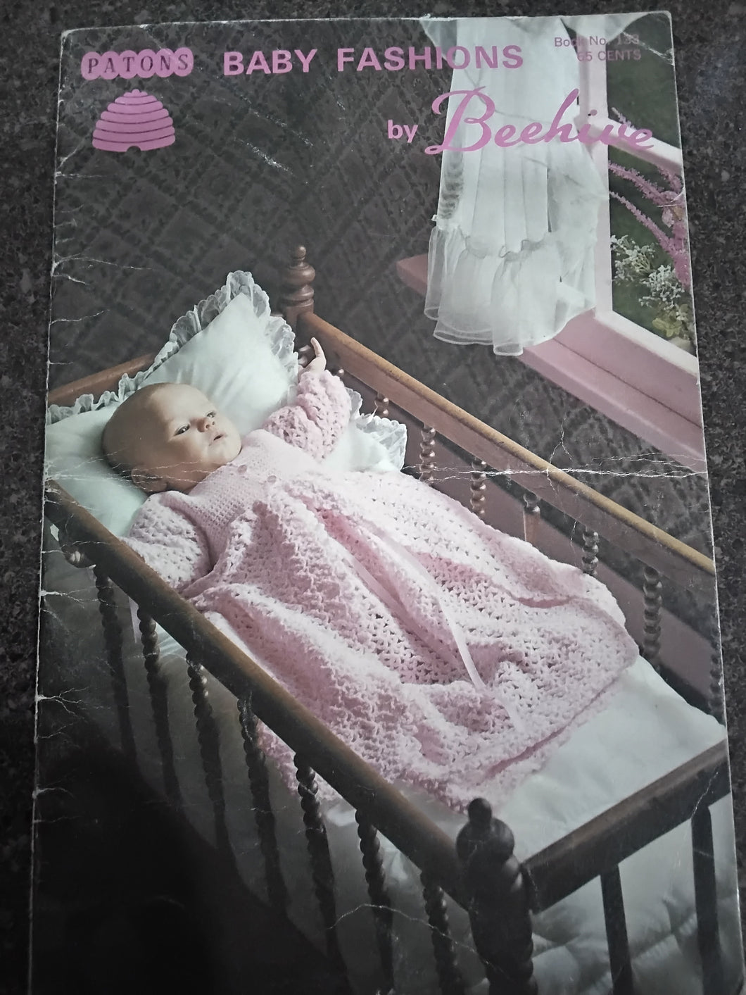 Vintage Baby Fashions Knitting and Crochet Pattern Book -  Circa 1960s - Patons #133